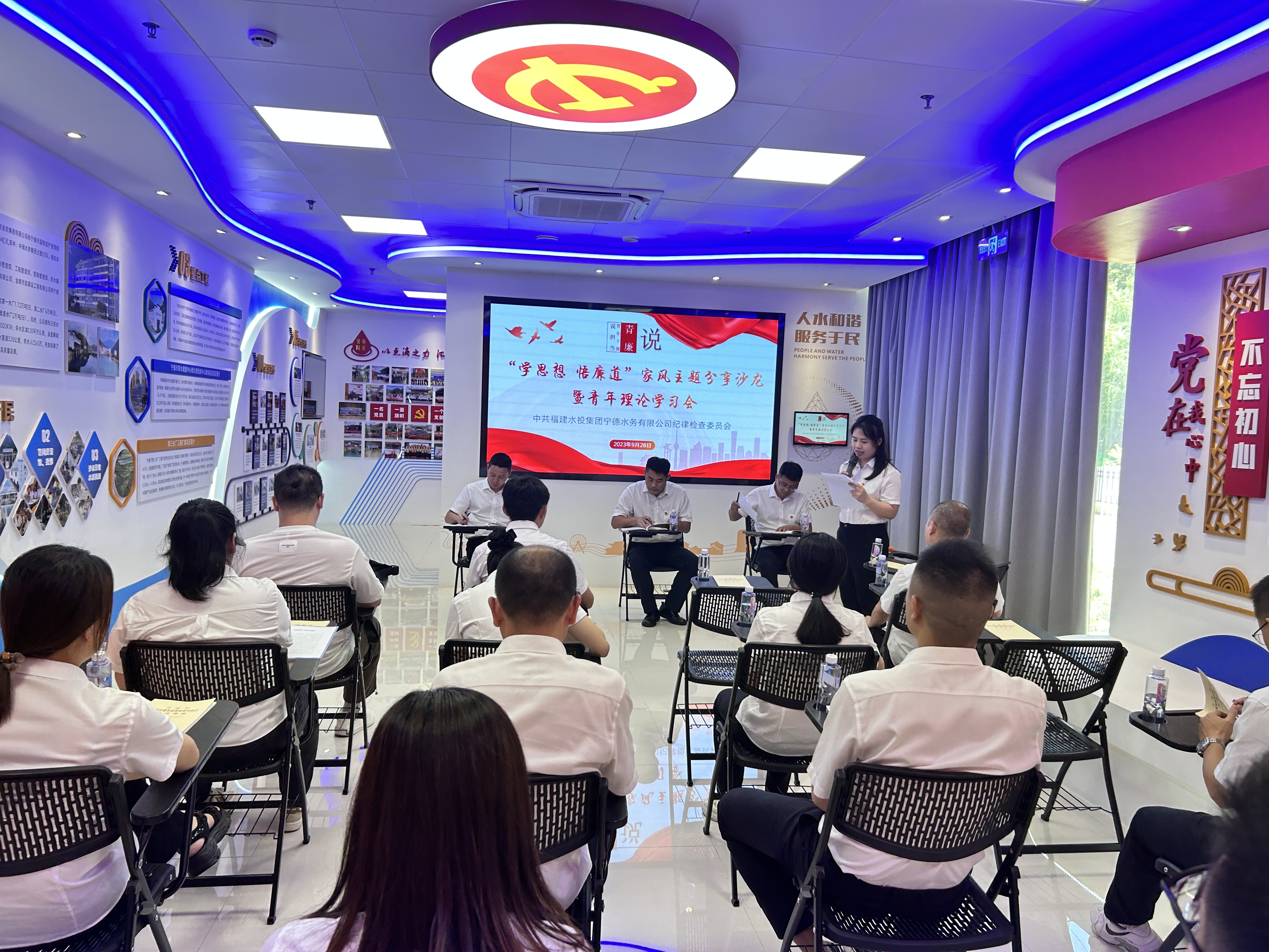 6.邀請共建單位共同開展“學(xué)思想 悟廉道 ”家風(fēng)主題系列活動